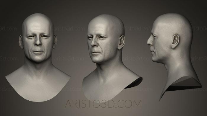 Busts and bas-reliefs of famous people (BUSTC_0082) 3D model for CNC machine